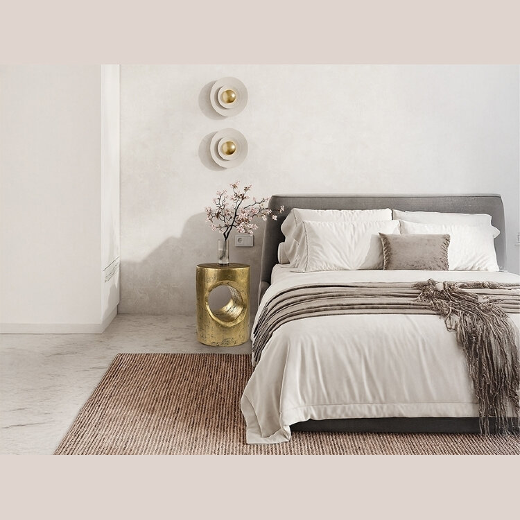 Hole Приставной столик золотой