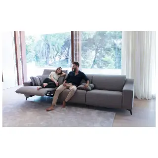 Диван с реклайнером Baltia 3-х местный DD+2MR+M