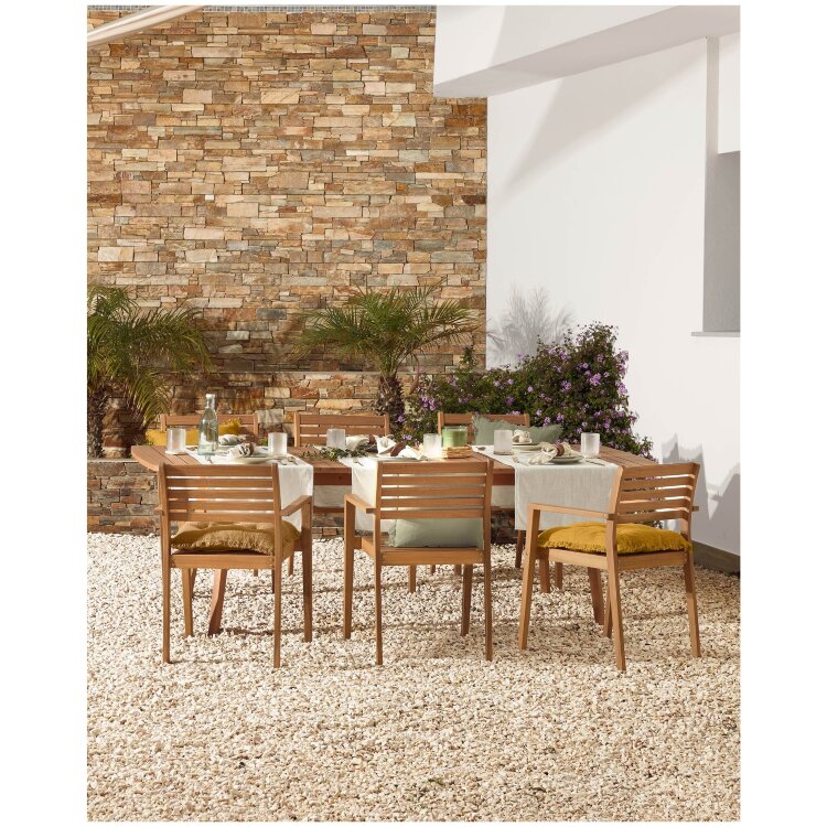 Стул Hanzel для сада из массива акации