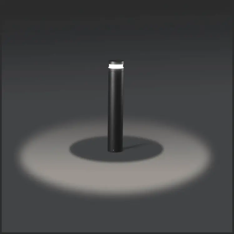 Уличный светильник Bast черная 100 см