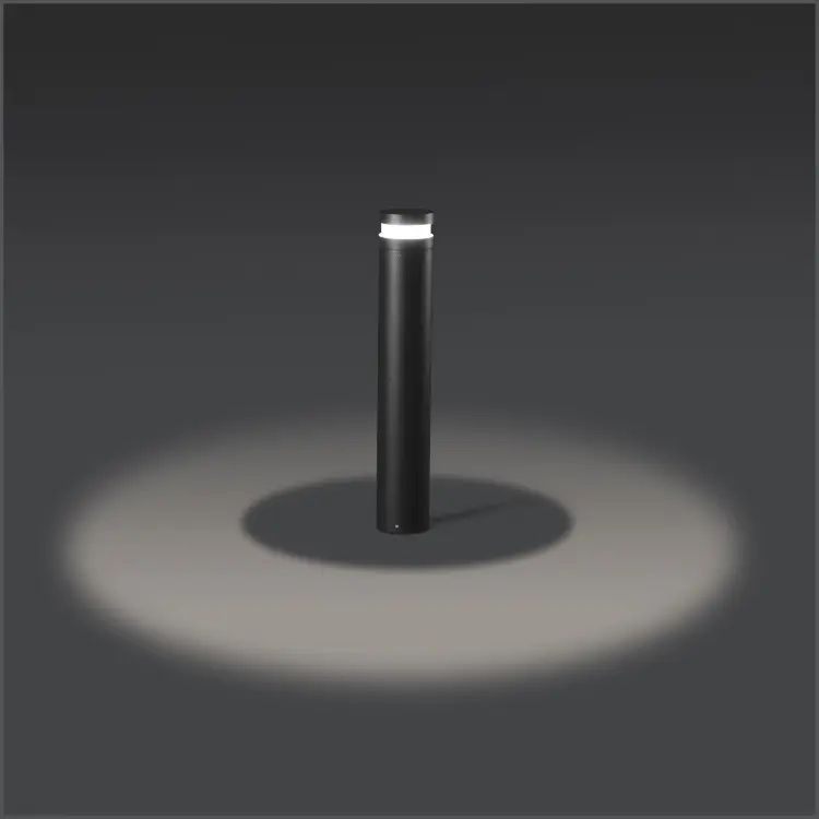 Уличный светильник Bast черная 100 см