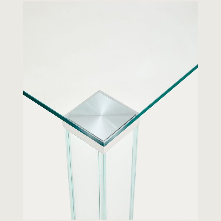 Стол Adularia из прозрачного закаленного стекла 160 x 90 см