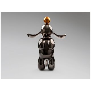 Conejo Декоративная фигура medium серый/оранжевый