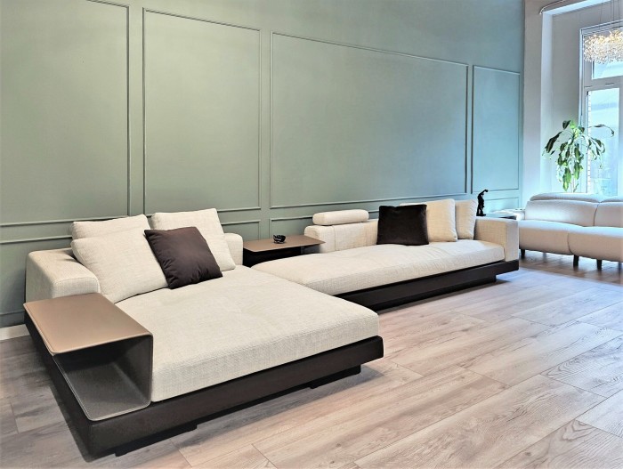 Диван угловой White