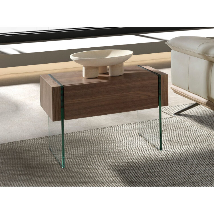 Прикроватная тумбочка CP1803-H-NOGAL /7042