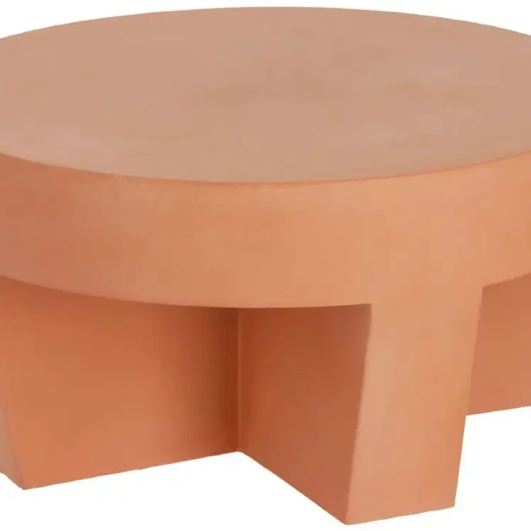 Кофейный столик Vilena из терракоты Ø 60 см