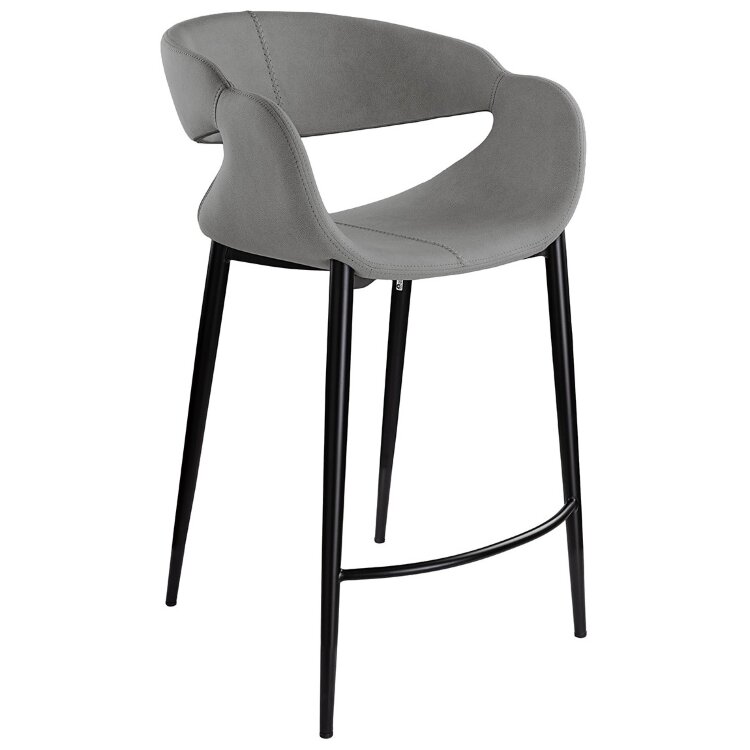 Giro II Полубарный стул светло-серый