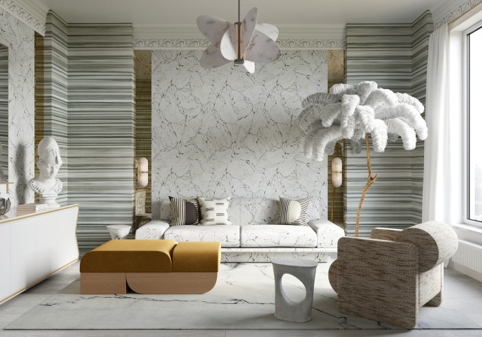 Торшер The Feather Floor Lamp