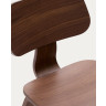 Стул Gena из орехового шпона и каучукового дерева