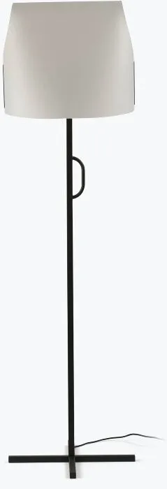 Торшер для гостиной Luang Черный/бежевый