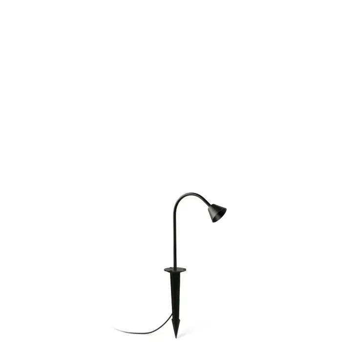 LILY 300 Уличный маяк на штыке черный LED 3W 2700K 24V