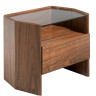 Прикроватная тумбочка CP1803-H-NOGAL/7072 шестиугольная