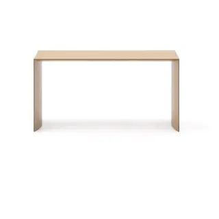 Litto Журнальный столик из шпона дуба натурального цвета 90 x 45 см