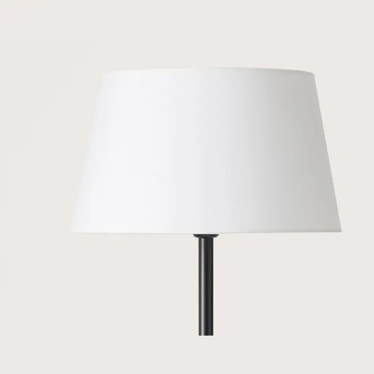 Торшер Tex черный металл + абажур 151011/45