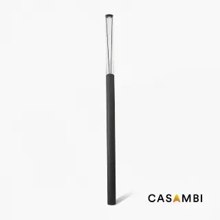 Rush 3700 Светильник на столбе темно-серого цвета 2700K Ширина 360° CASAMBI