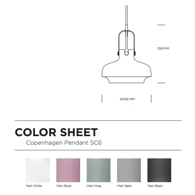 Люстра Copenhagen S