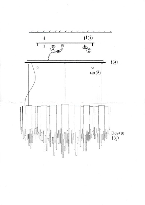 Люстра Volver L132
