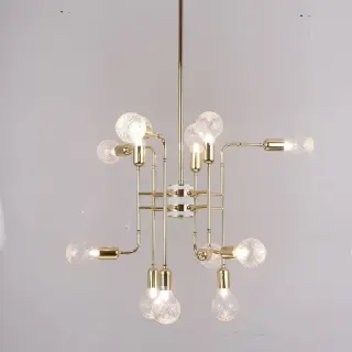 Люстра Crystal Bulb Chandelier 12