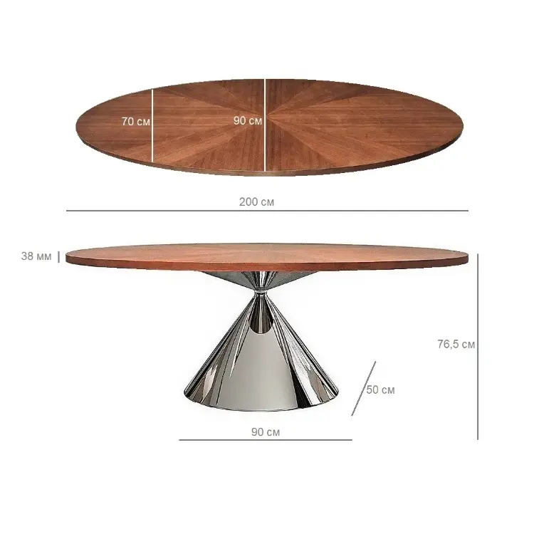 Стол овальный Perfect Oval Table