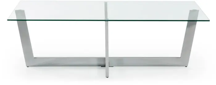 Журнальный столик Plum хромированный