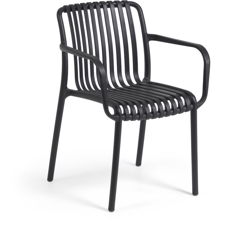 Садовый стул Isabellini в черном цвете