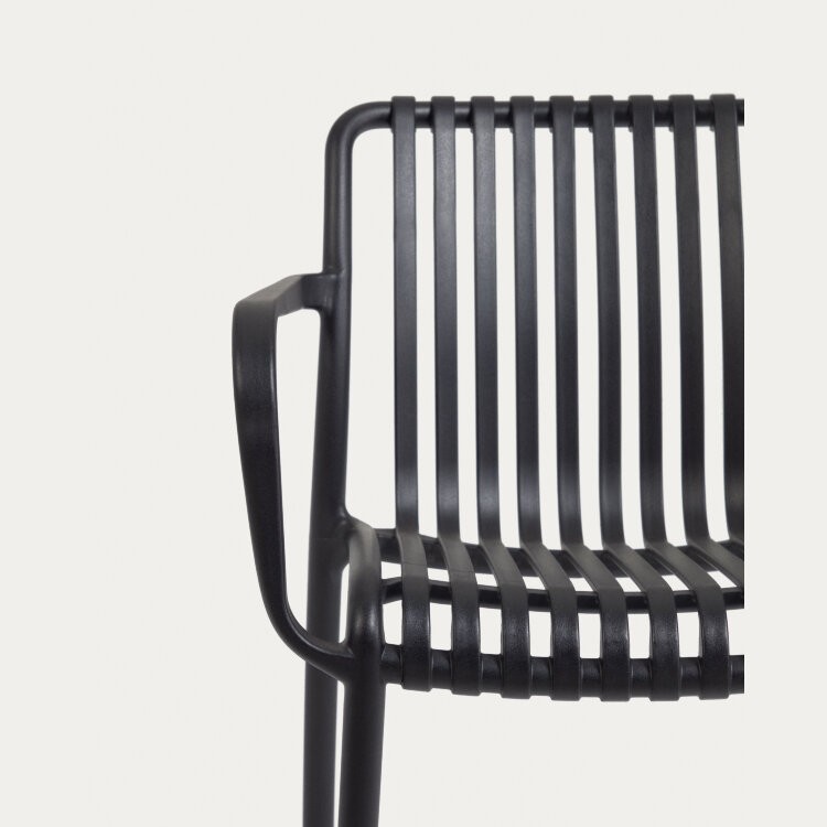 Садовый стул Isabellini в черном цвете