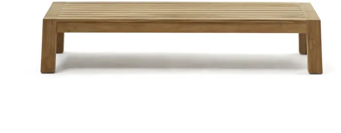 Forcanera Журнальный столик из массива тика 150 x 71 см