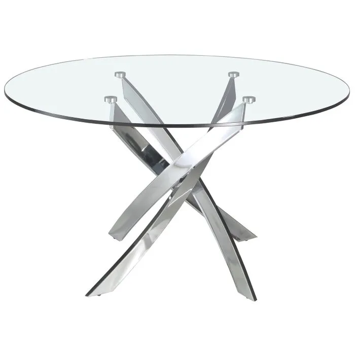 Стол обеденный F2133 /1061 стеклянный Ø110