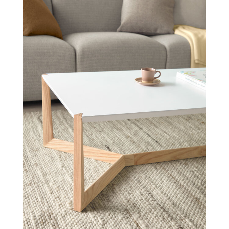 Журнальный столик Duplex белый