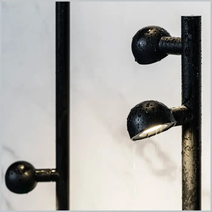 Ландшафтный светильник Brot черный 180 см