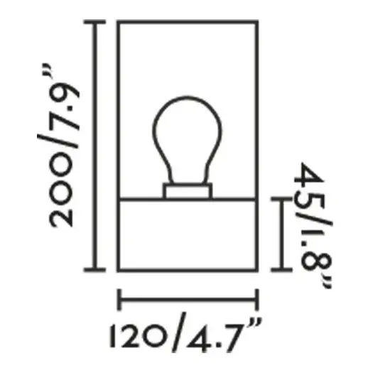 Потолочный уличный светильник Kila серый/прозрачный