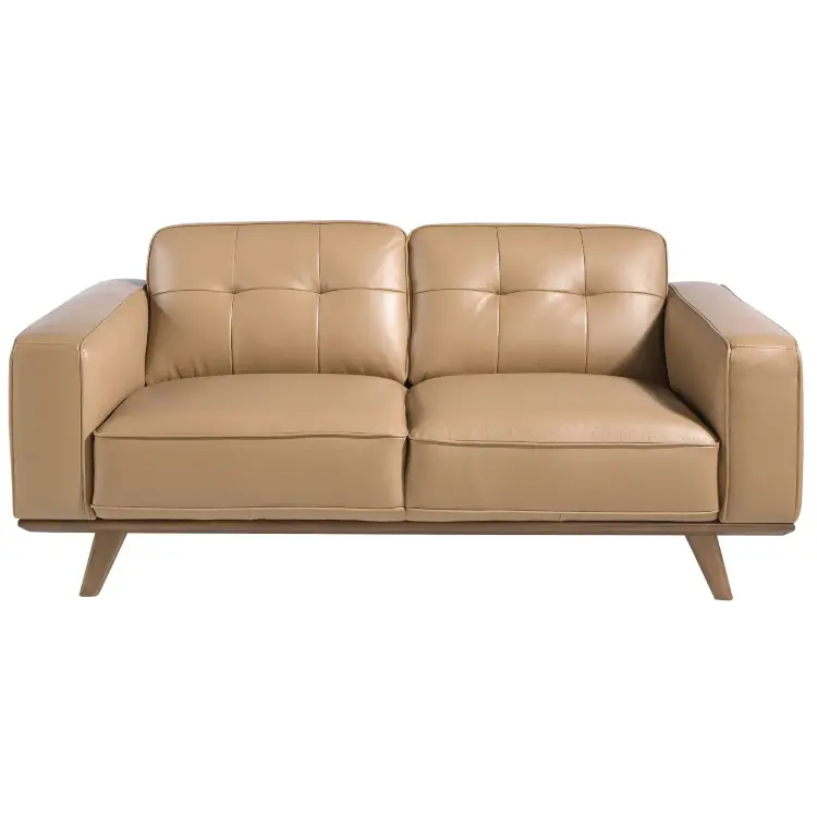 Диван 2-х местный 6119/5606-2P-M5668 с обивкой из стеганой кожи