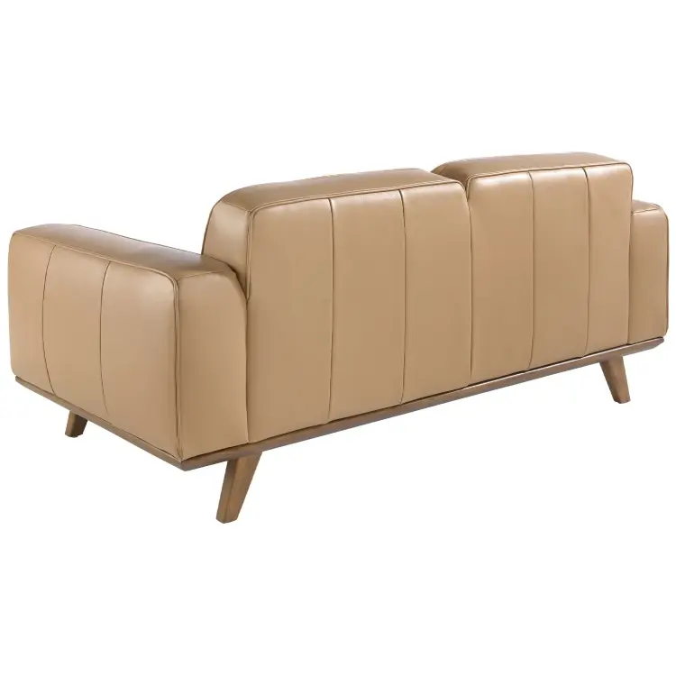 Диван 2-х местный 6119/5606-2P-M5668 с обивкой из стеганой кожи