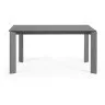 Стол Atta 160 (220) x90 графит керамический