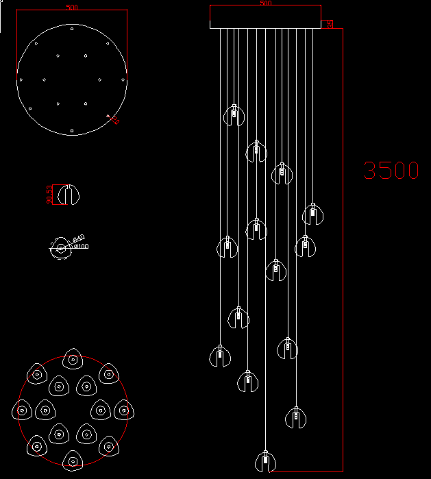 Люстра Bocci 14.14 Random