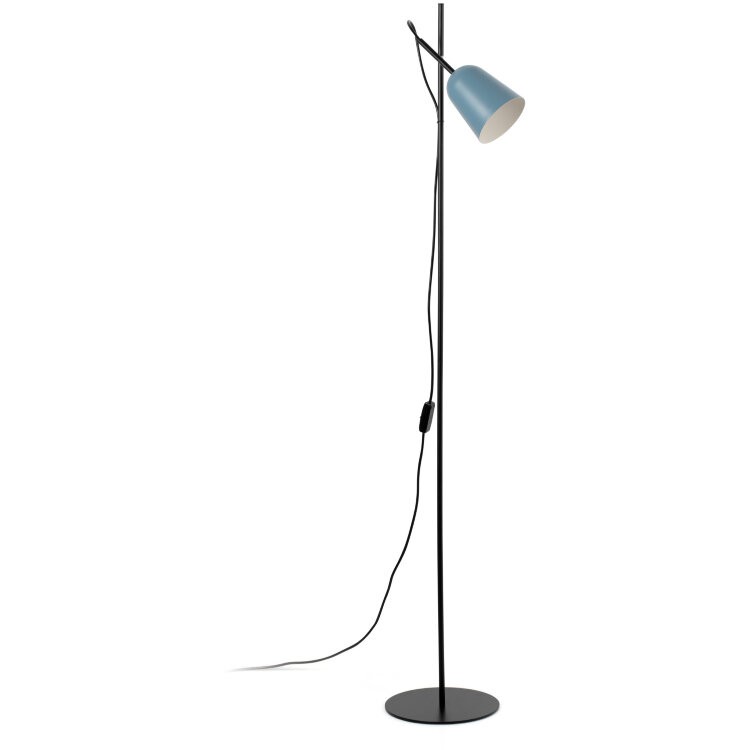 Торшер STUDIO синий абажур 1xE14