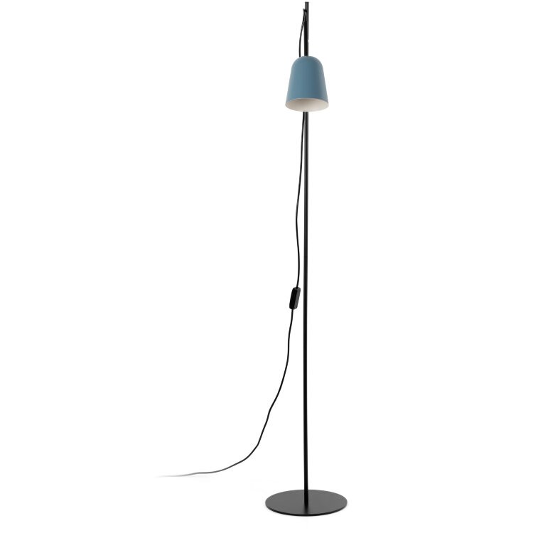 Торшер STUDIO синий абажур 1xE14