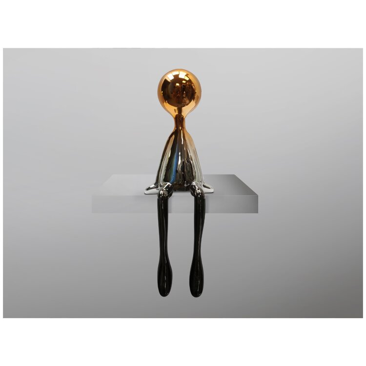 Sit down Фигура серый/оранжевый