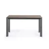 Стол Atta 140 (200) x90 графит керамика