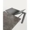 Стол Atta 140 (200) x90 графит керамика