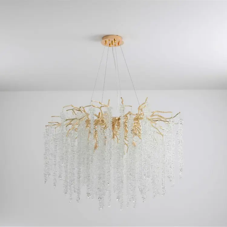 Люстра Coral Crystals Round Copper II