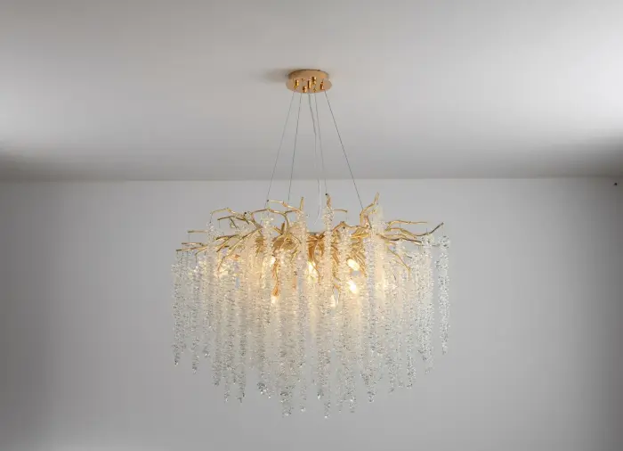 Люстра Coral Crystals Round Copper II