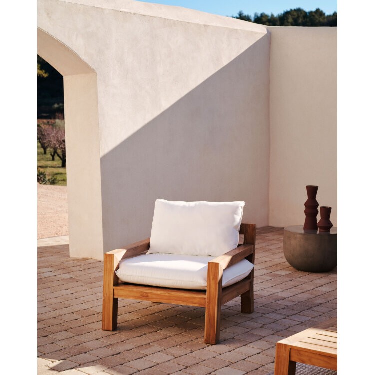 Forcanera Кресло из массива тикового дерева