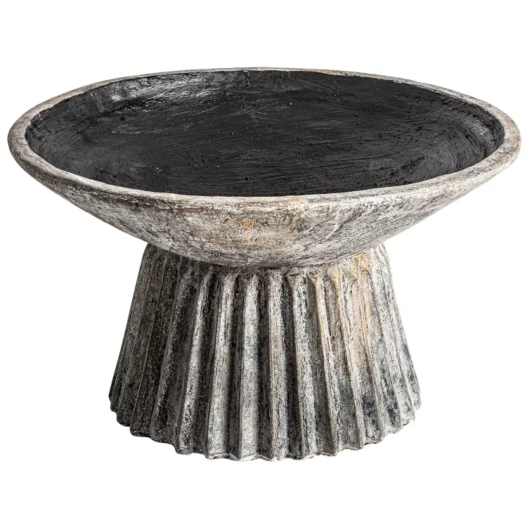 Ваза из гофрированного камня PLISSE