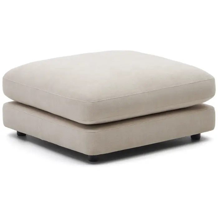 Пуф Gala бежевый 90 x 90 см