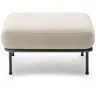 Пуф для ног Aurum цвета экрю 85 x 85 см