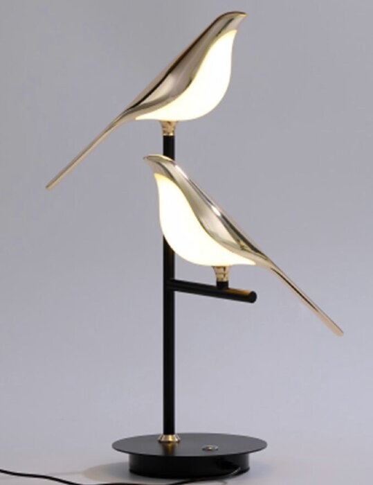 Лампа настольная Golden Bird Double