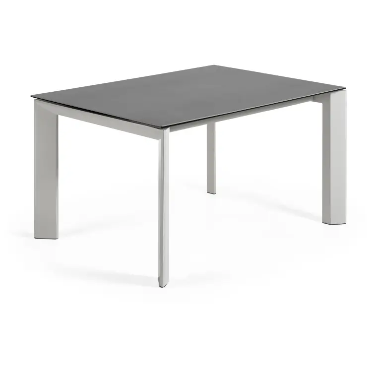 Стол Atta140 (200) x90 серый керамика