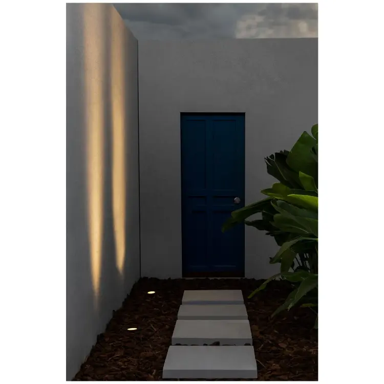 Встраиваемый ландшафтный светильник Grund 7W черный