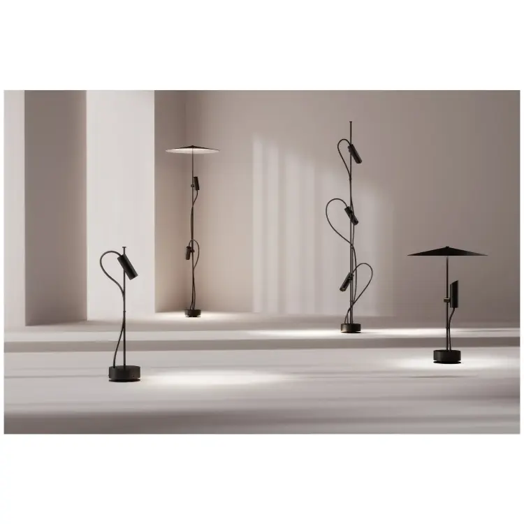 Ландшафтный светильник CLAP черный 512 LED 6W 3000K 38° C/PLAT S